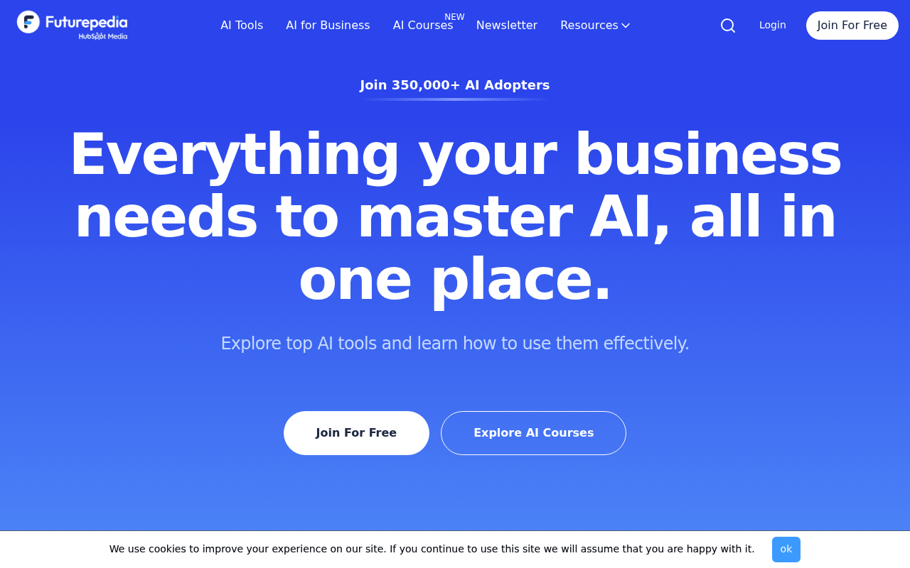 Futurepedia — Product Hunt alternative for launching products