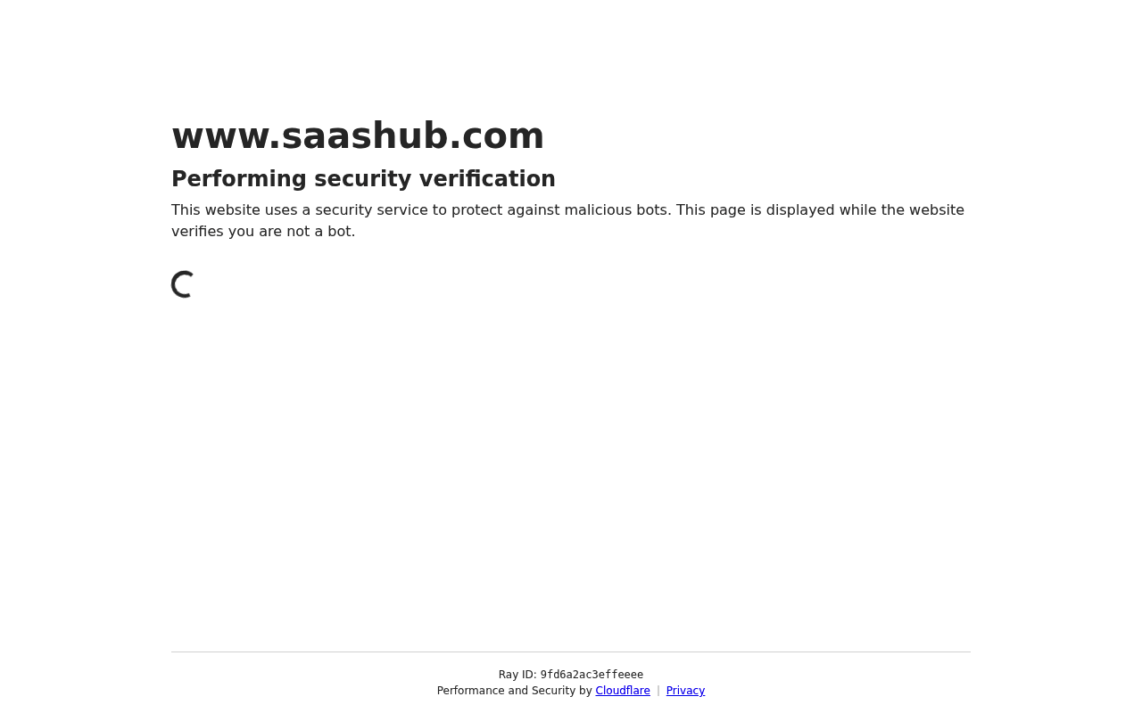 SaaSHub — Product Hunt alternative for launching products